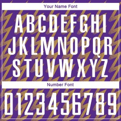 Benutzerdefinierte Lila Weiß-Altgold Zickzack Form Sublimation Fußball Uniform Trikot Benutzerdefinierte Lila Weiß-Altgold Zickzack Form Sublimation Fußball Uniform Trikot