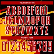 Benutzerdefinierte schwarz rot-gold abstrakte Fragment Kunst Splash Sublimation Fußball Uniform Trikot Benutzerdefinierte schwarz rot-gold abstrakte Fragment Kunst Splash Sublimation Fußball Uniform Trikot