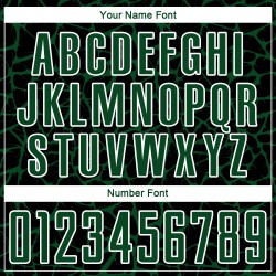 Benutzerdefinierte schwarz grün-weiß abstrakte Netzwerk Splash Sublimation Fußball Uniform Trikot Benutzerdefinierte schwarz grün-weiß abstrakte Netzwerk Splash Sublimation Fußball Uniform Trikot