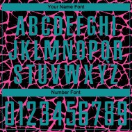 Benutzerdefinierte schwarz blaugrün-rosa abstrakte Netzwerk Splash Sublimation Fußball Uniform Trikot Benutzerdefinierte schwarz blaugrün-rosa abstrakte Netzwerk Splash Sublimation Fußball Uniform Trikot