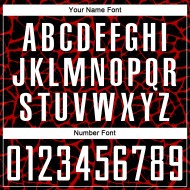 Benutzerdefinierte schwarz weiß-rot abstrakte Netzwerk Splash Sublimation Fußball Uniform Trikot Benutzerdefinierte schwarz weiß-rot abstrakte Netzwerk Splash Sublimation Fußball Uniform Trikot